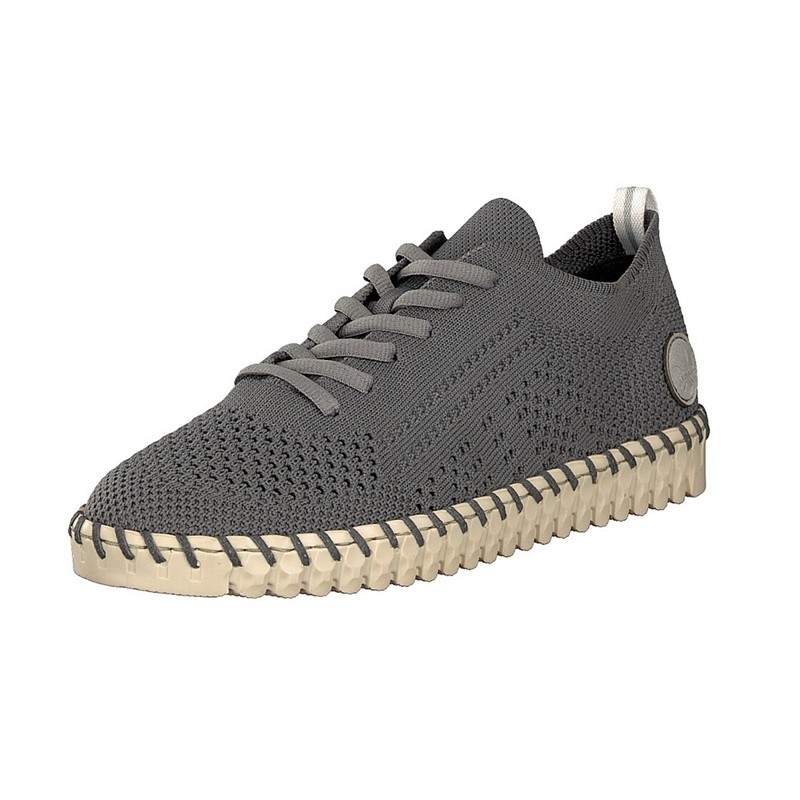 Damske Tenisky Rieker N19W3-42, Siva
